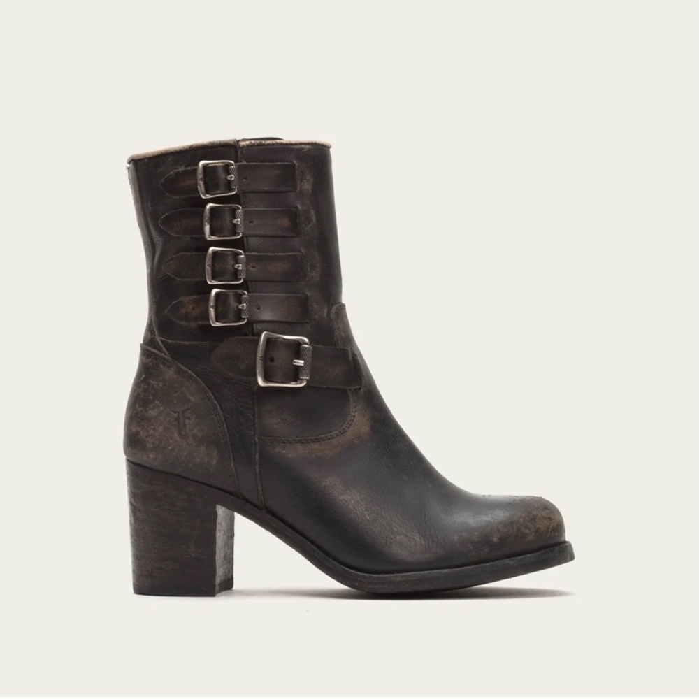 Vintage Frye Kelly Belted Boots Women's 8.5B